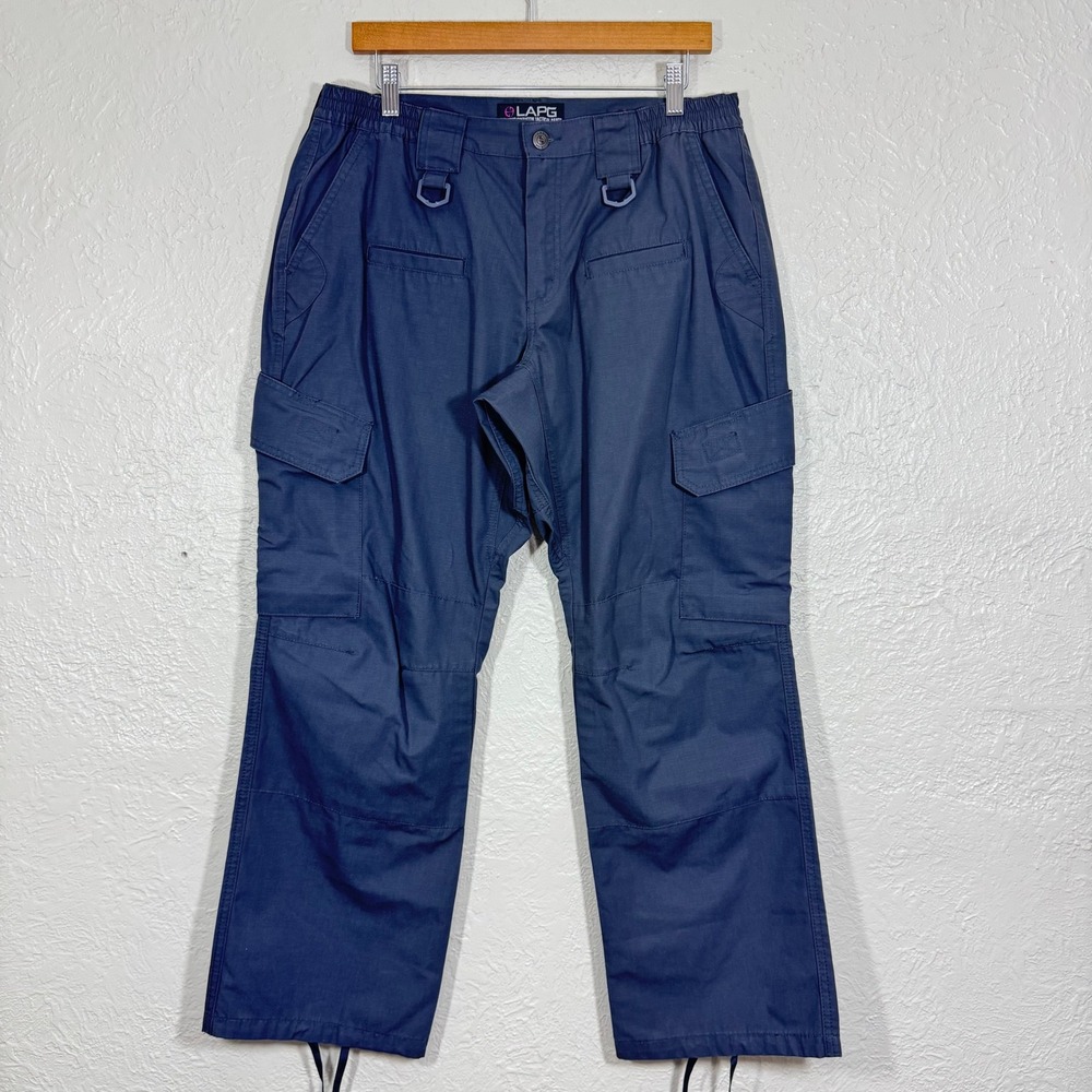 LA Police Gear‎ Tactical Pants 14S Charcoal Womens Ripstop Operator Cargo LAPG